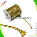 braided craft rope/round braided rope/metallic braided rope